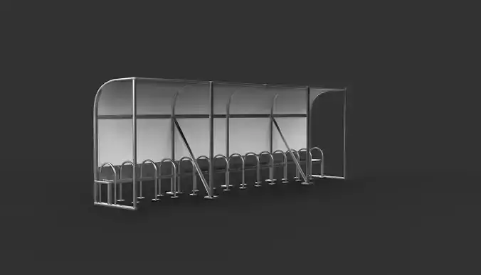Soccer Bench  3D model