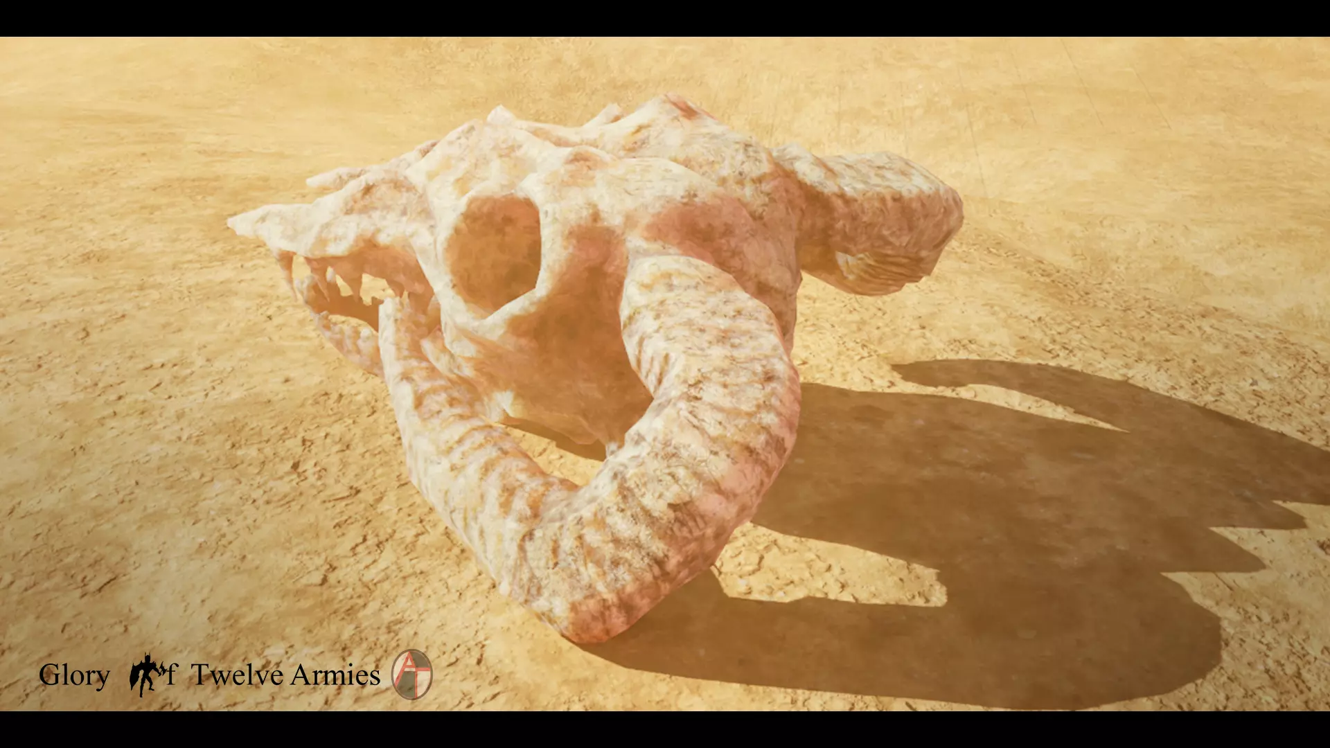 3D Ram Skull  Game and Movie Ready Asset Low-poly 3D model_8