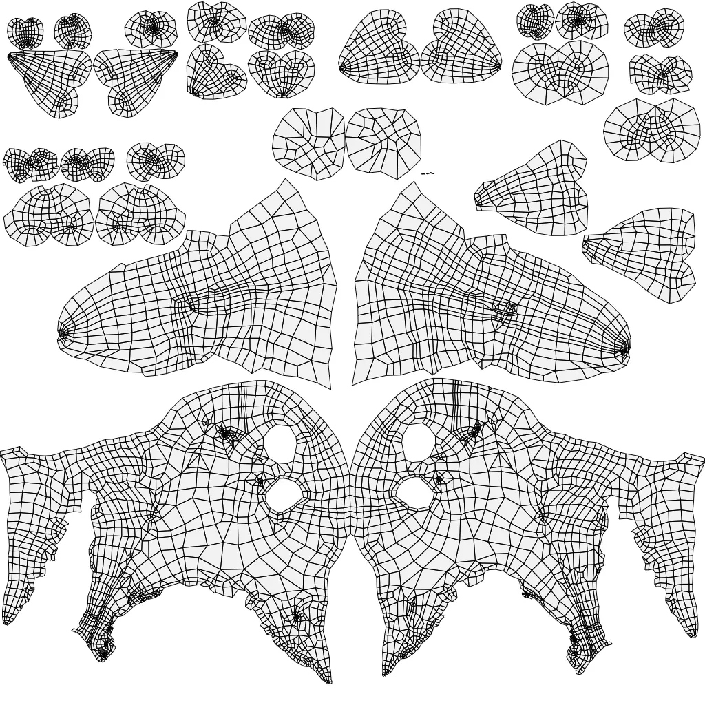 3D Ram Skull  Game and Movie Ready Asset Low-poly 3D model_11