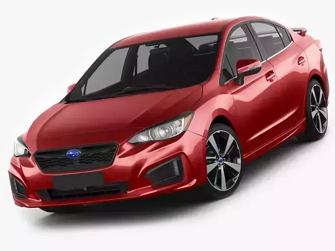 Subaru Impreza 2017 3D model
