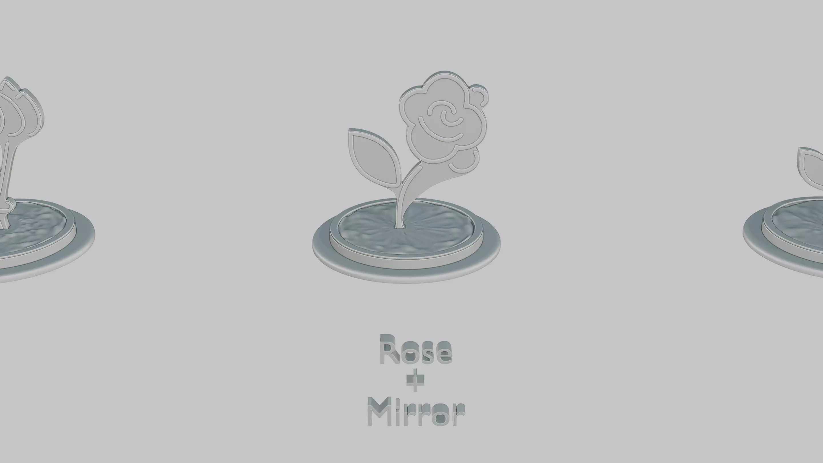 Romantic Moments Pack Emoji Statues 3D print model_23