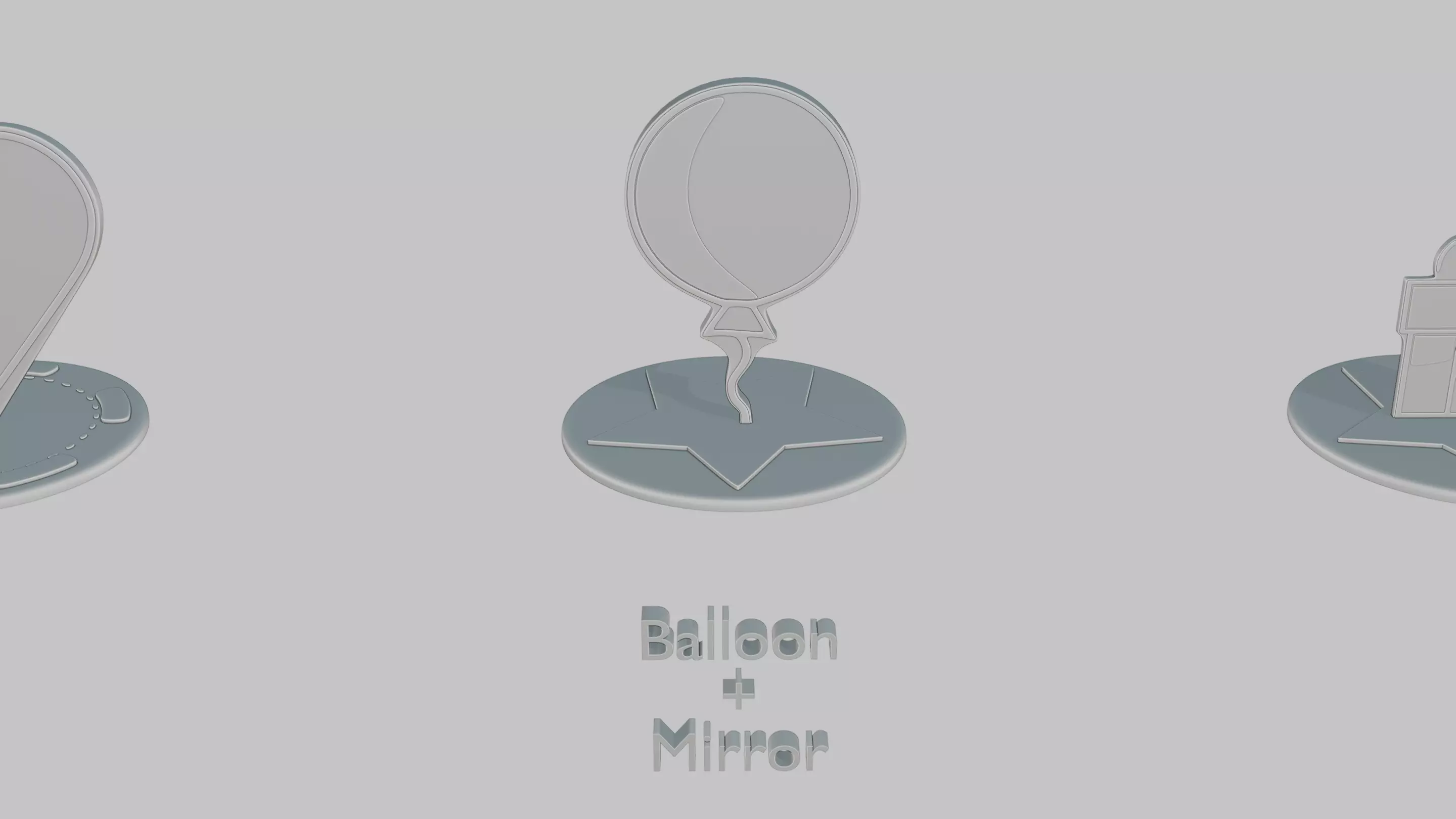 Romantic Moments Pack Emoji Statues 3D print model_40