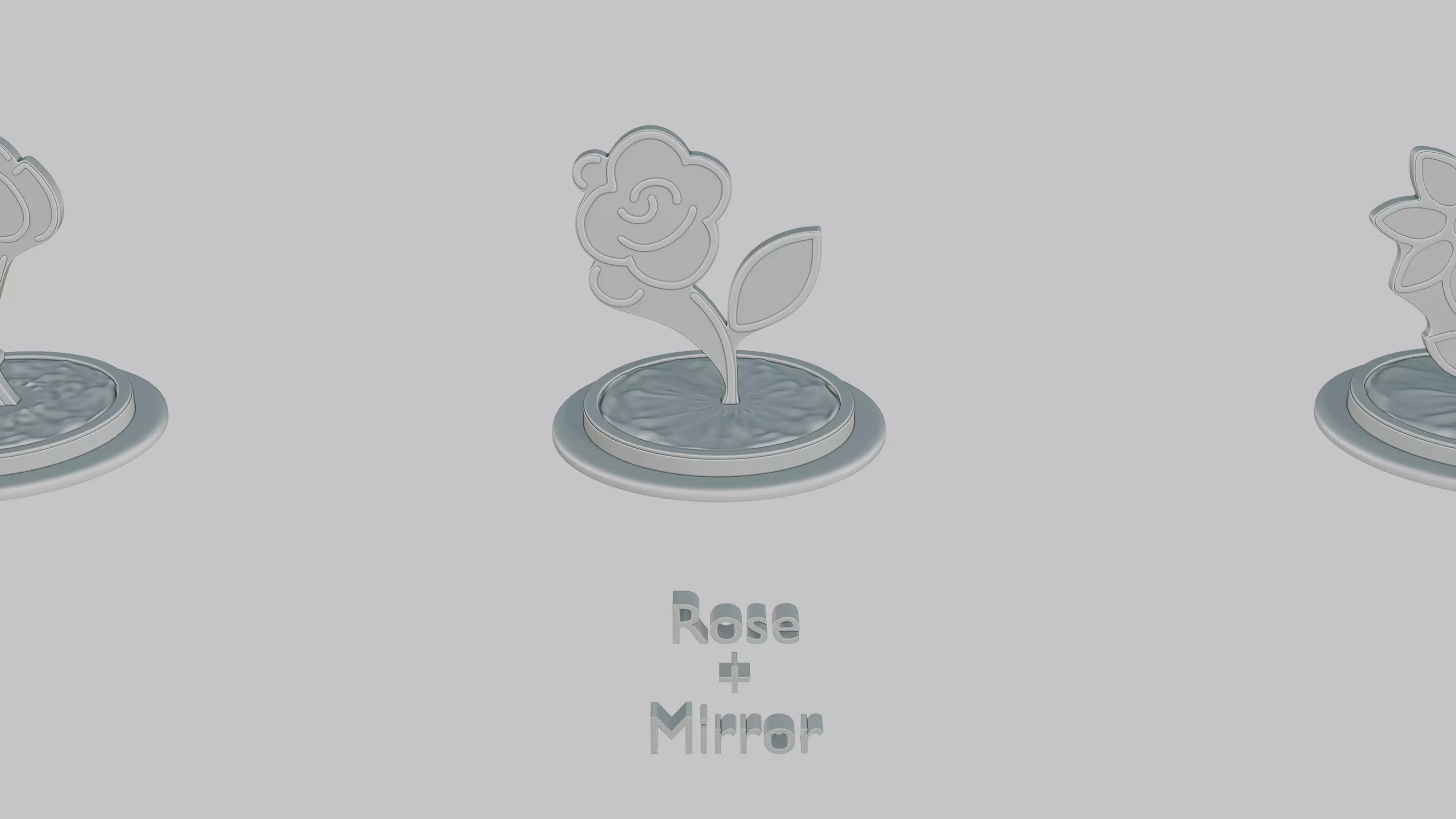 Romantic Moments Pack Emoji Statues 3D print model_24