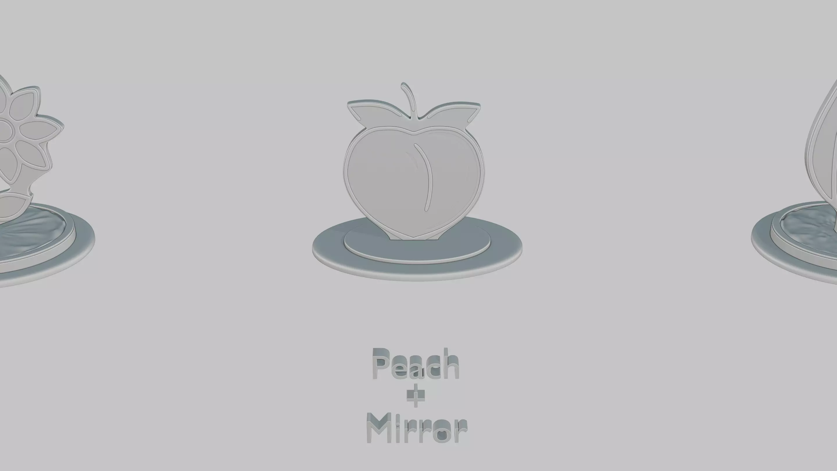 Romantic Moments Pack Emoji Statues 3D print model_27