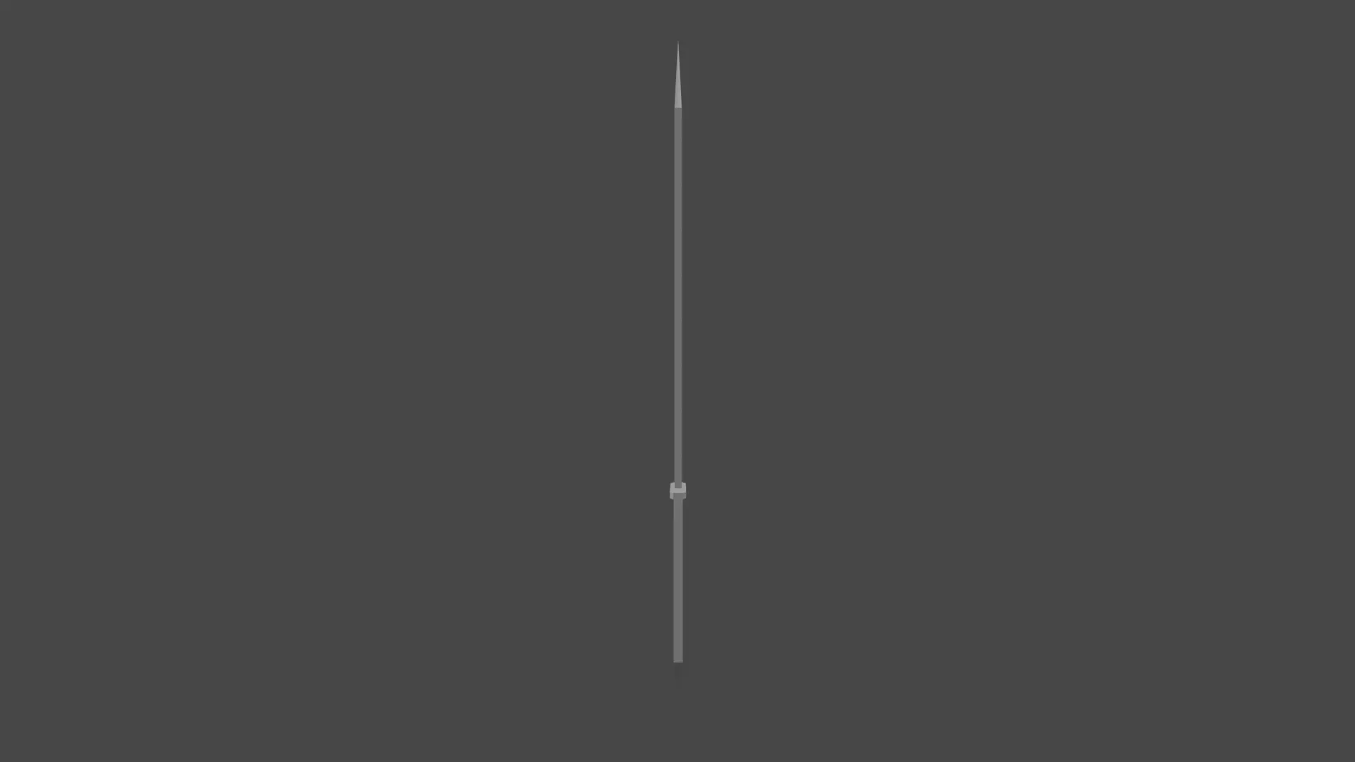 Low Poly Sword - Game Ready Free low-poly 3D model_2