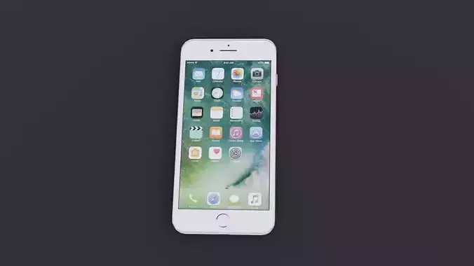 Iphone 7 Low-poly 3D model