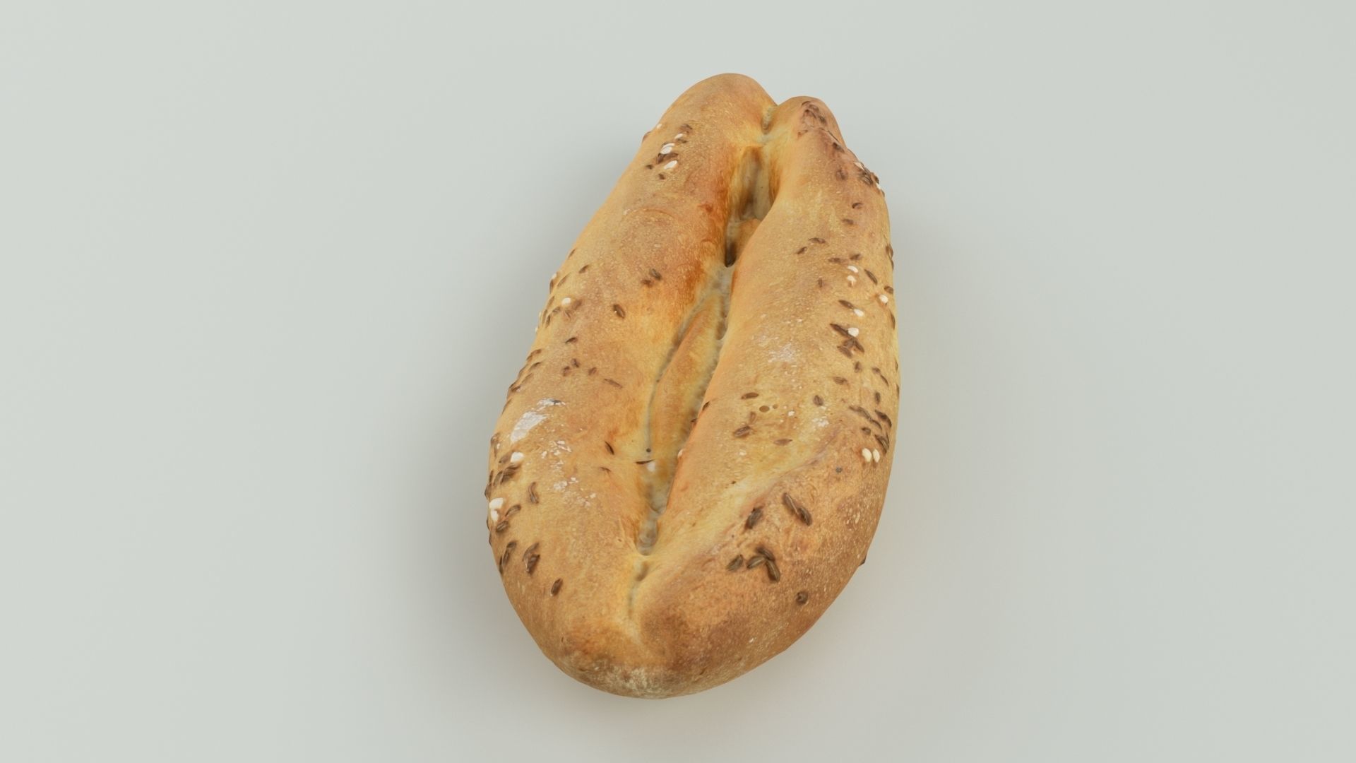 3d scan - pretzel roll lummerstorfer 1 3D model_1