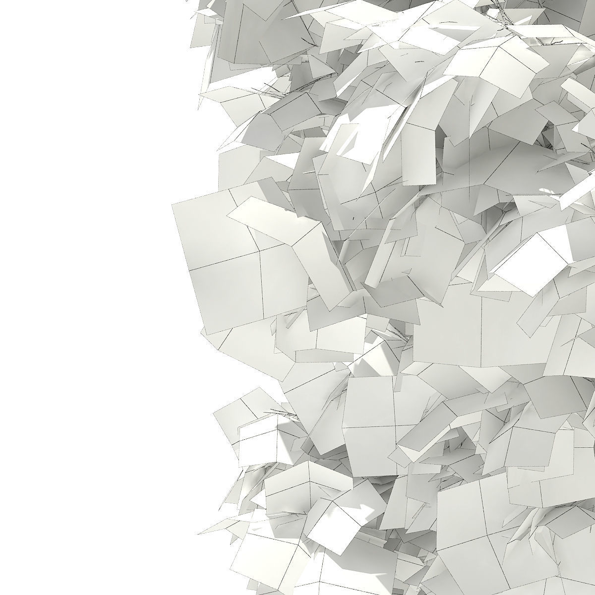 Horse Chestnut Aesculus hippocastanum 5m 3D model_7