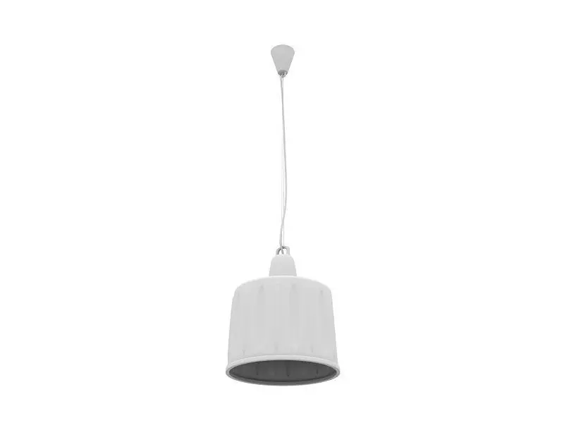 Modern Cone Shaped Pendant Light 3D Model Hanging Lamp 3ds Max 3D model_7