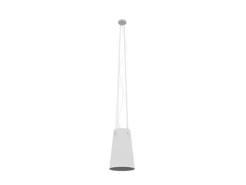 Modern Cone Shaped Pendant Light 3D Model Hanging Lamp 3ds Max 3D model_14