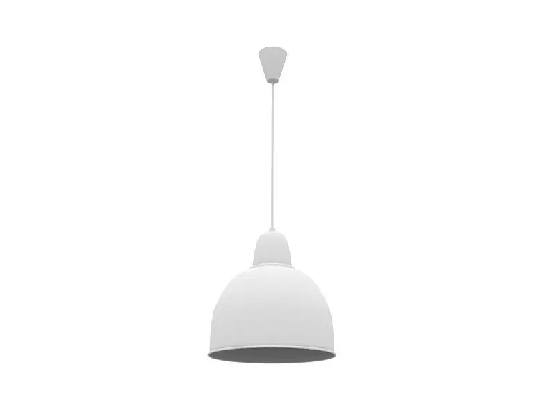 Modern Cone Shaped Pendant Light 3D Model Hanging Lamp 3ds Max 3D model_4