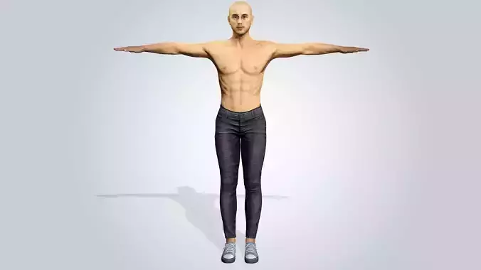 UFC Man 3d character