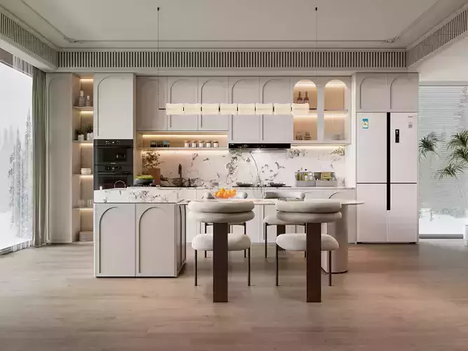 Kitchen interior 11 3D model