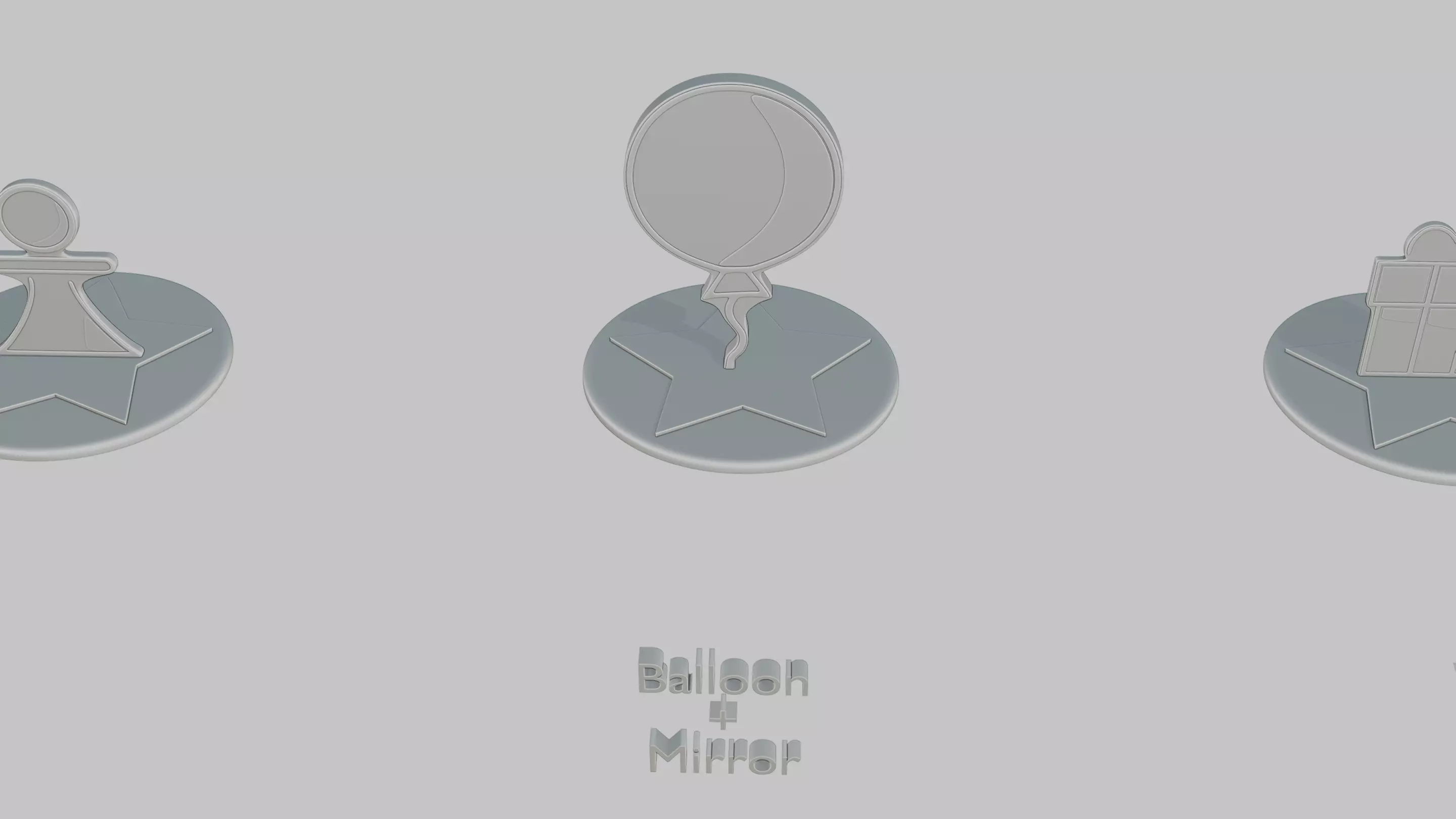 Royal Elegance Pack Emoji Statues 3D print model_12