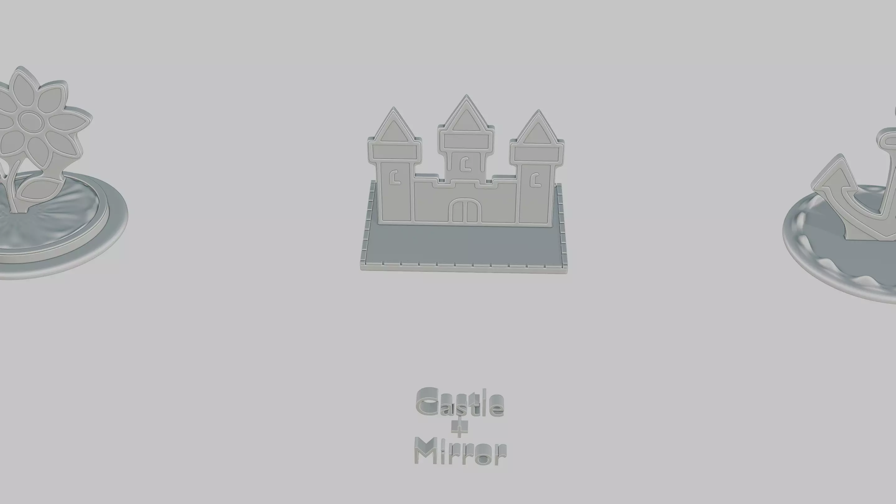 Royal Elegance Pack Emoji Statues 3D print model_6