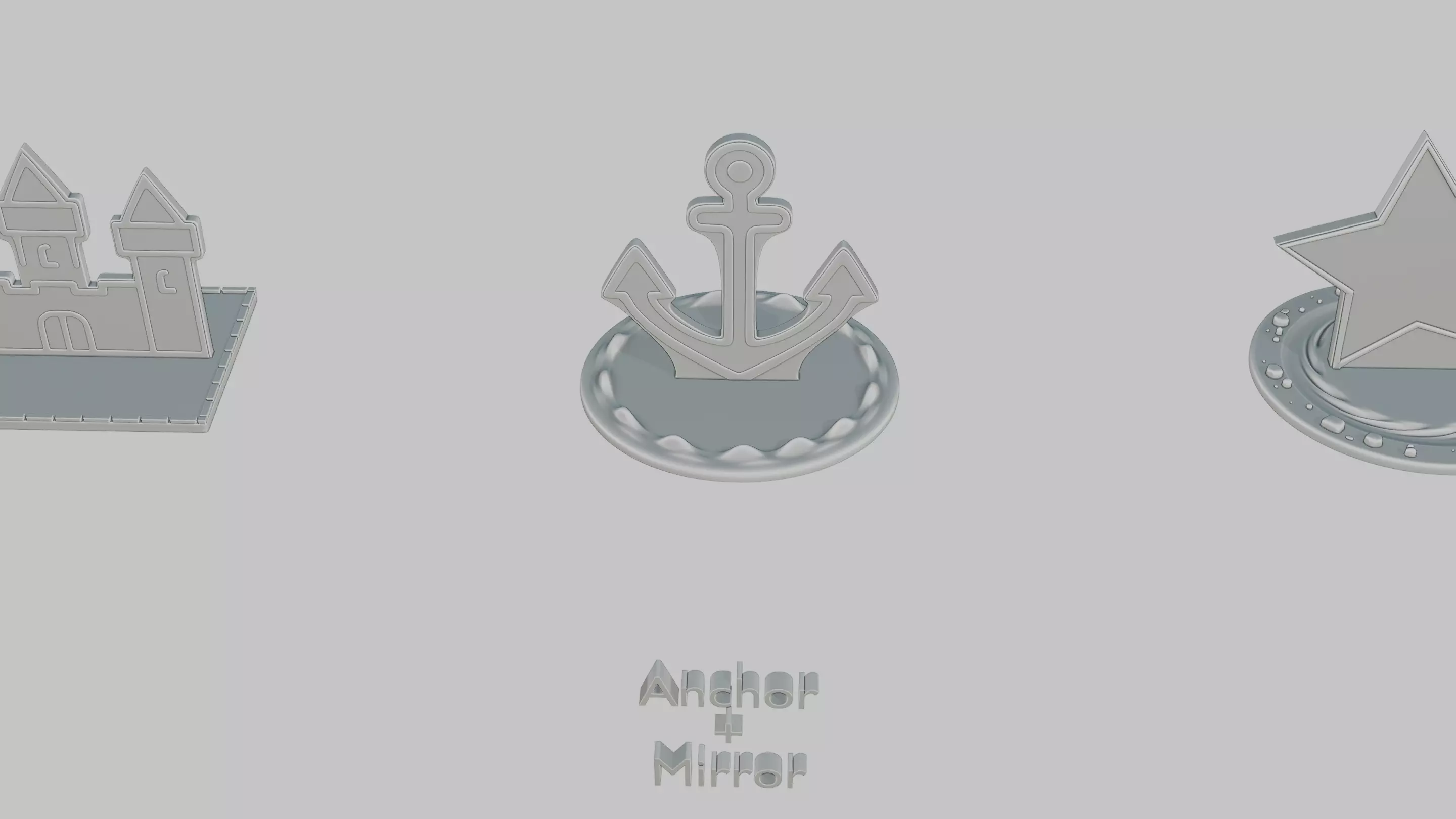 Royal Elegance Pack Emoji Statues 3D print model_7