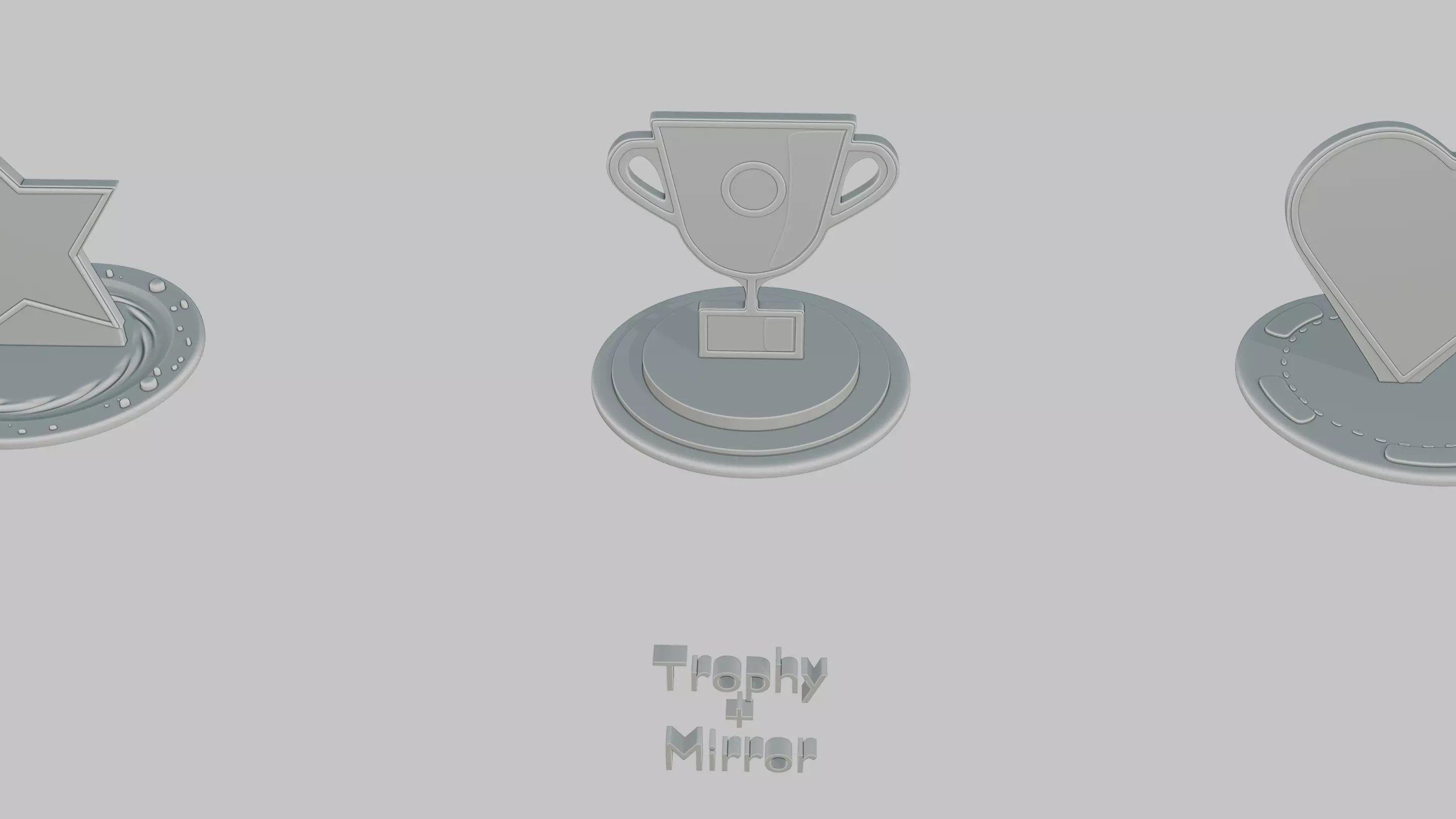 Royal Elegance Pack Emoji Statues 3D print model_9