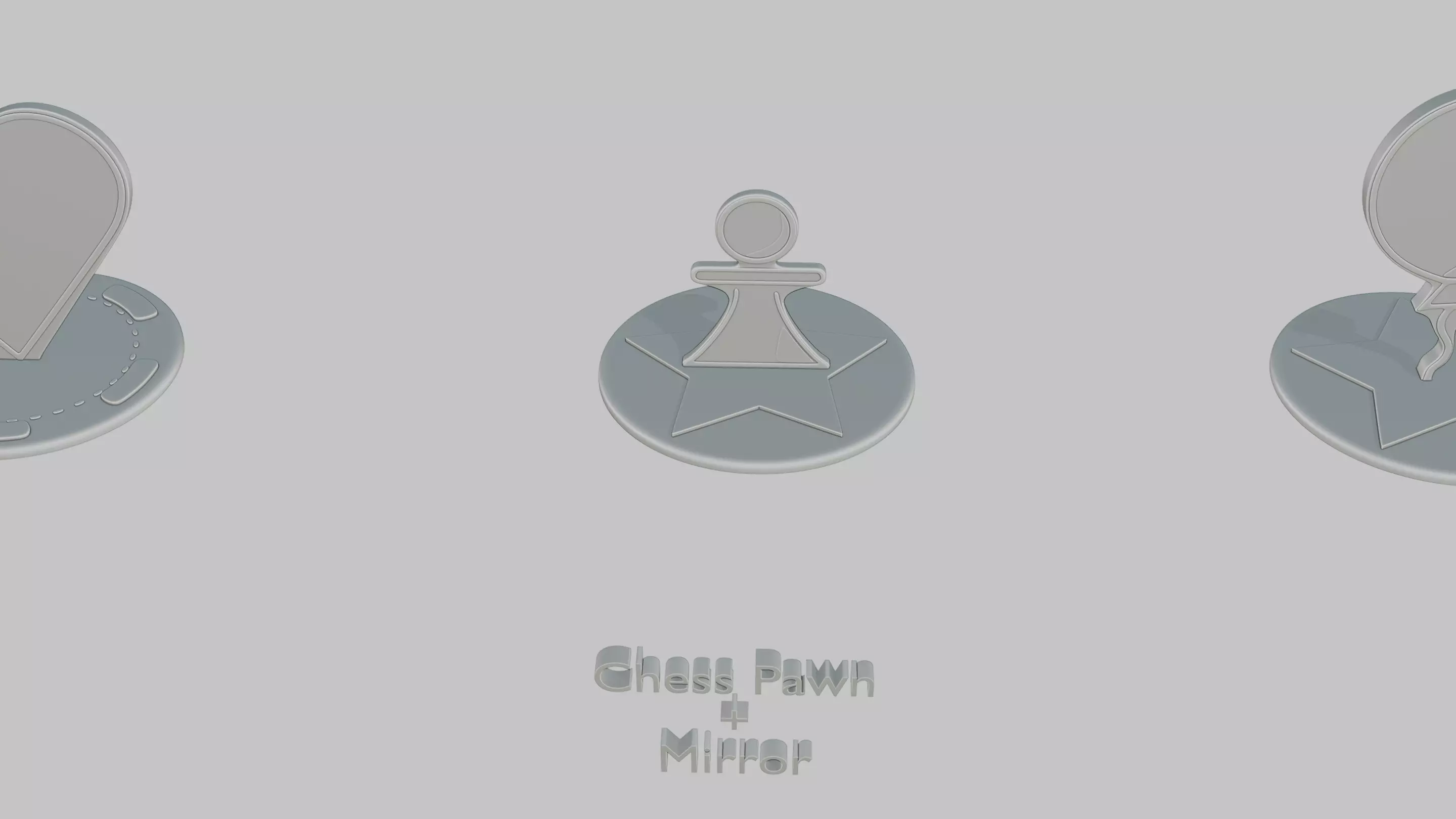 Royal Elegance Pack Emoji Statues 3D print model_11