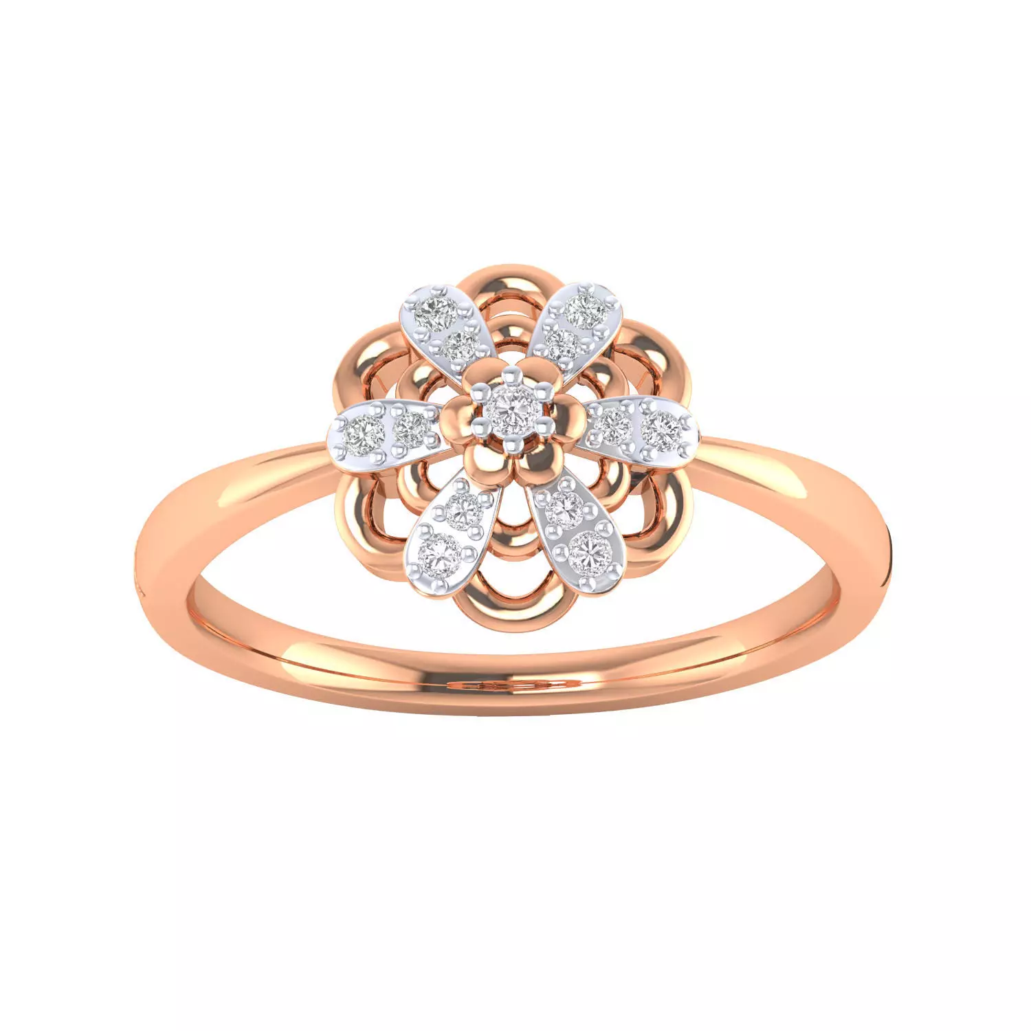  Women Ring Render 3dm STL MTL SLC JCD OBJ FBX Details 3D print model_2