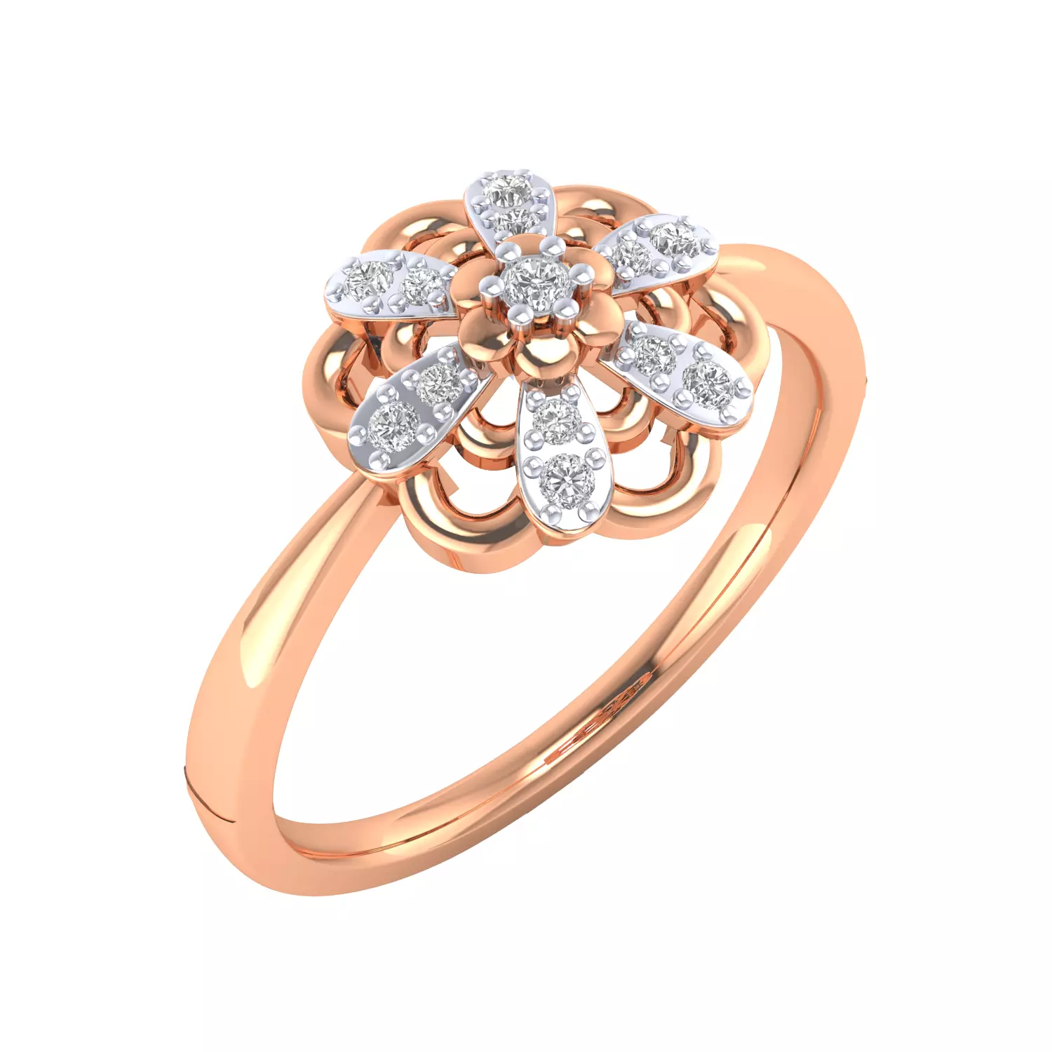  Women Ring Render 3dm STL MTL SLC JCD OBJ FBX Details 3D print model_6