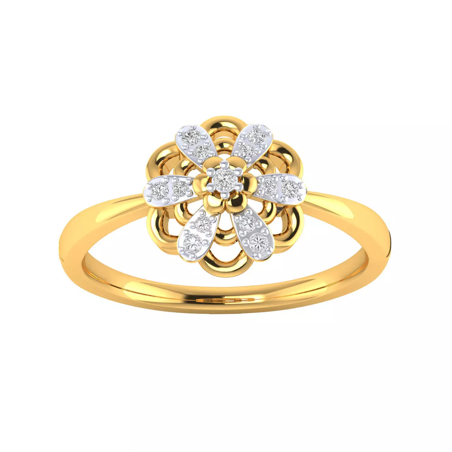  Women Ring Render 3dm STL MTL SLC JCD OBJ FBX Details 3D print model_8