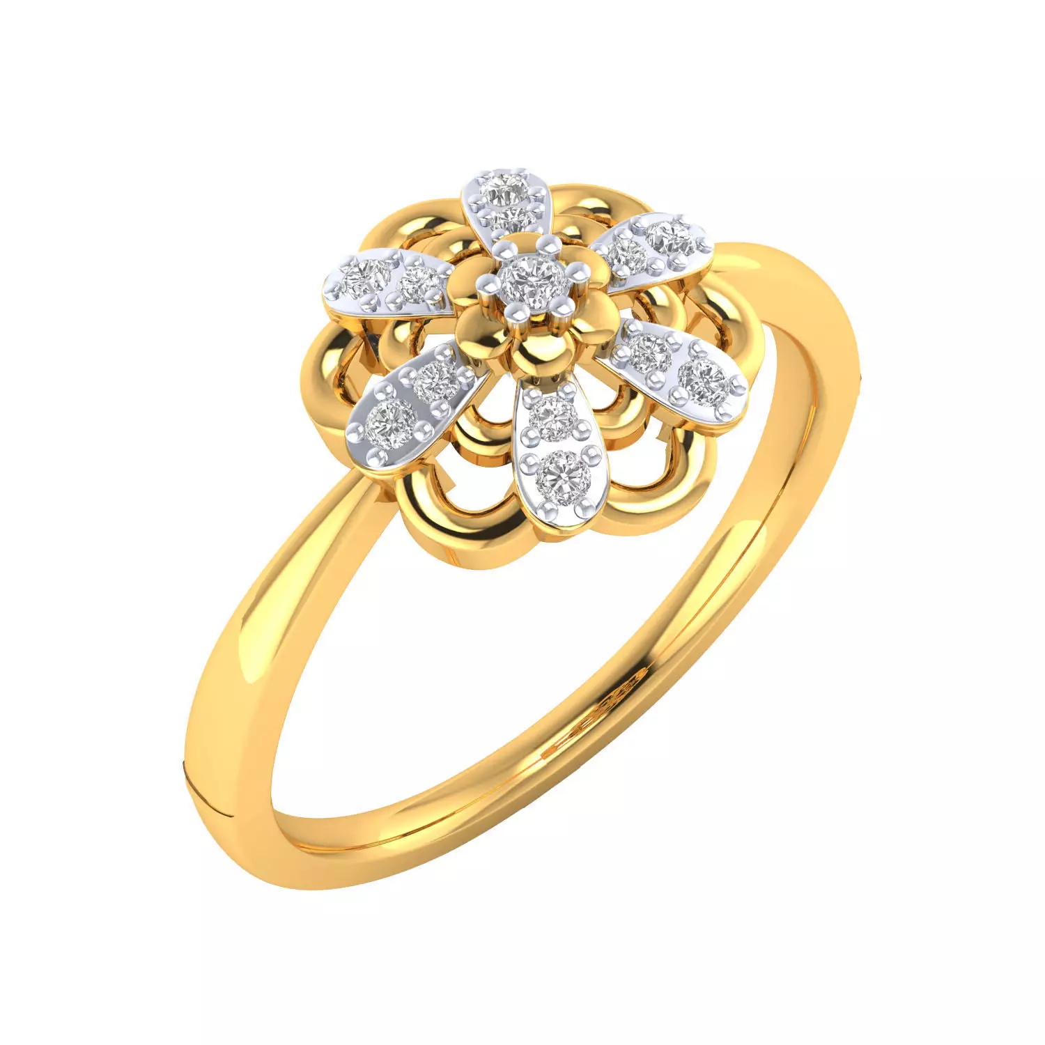  Women Ring Render 3dm STL MTL SLC JCD OBJ FBX Details 3D print model_0