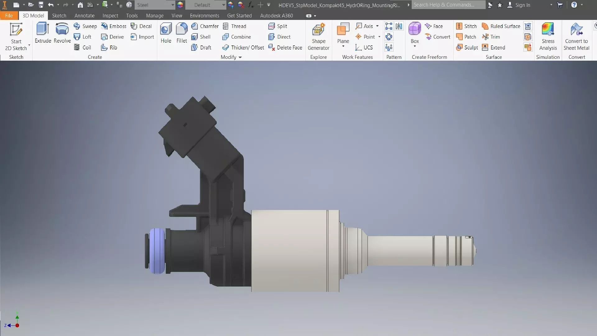Fuel Injector 3D Model 3D model_4
