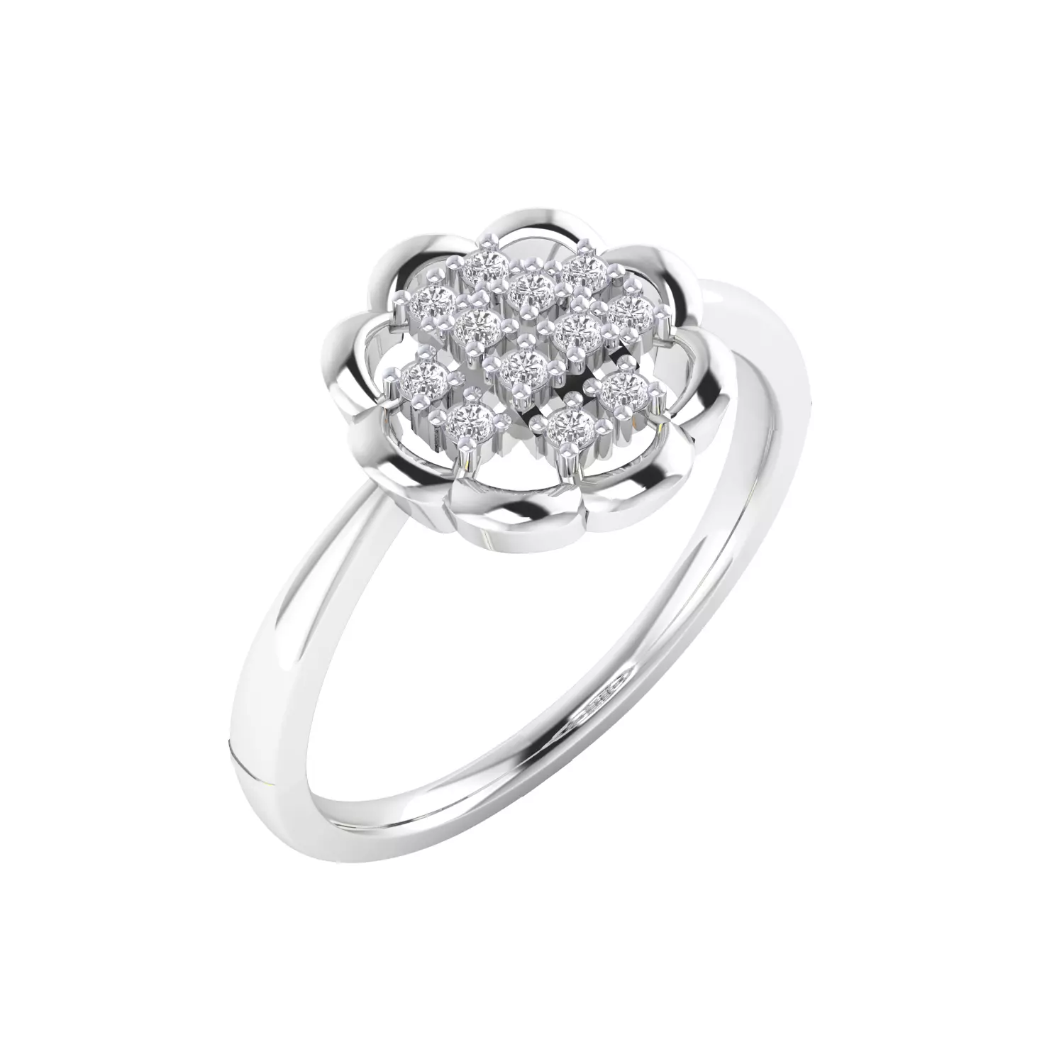  Women Ring Render 3dm STL MTL SLC JCD OBJ FBX Details 3D print model_2