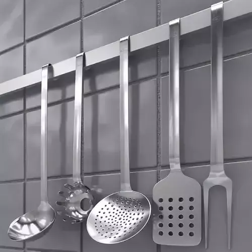 Kitchen Accessories Set 2 3D model