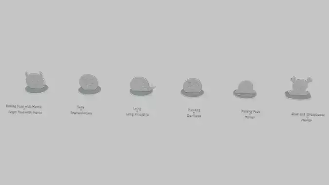 Sassy and Savage Mini Pack Emoji Statues