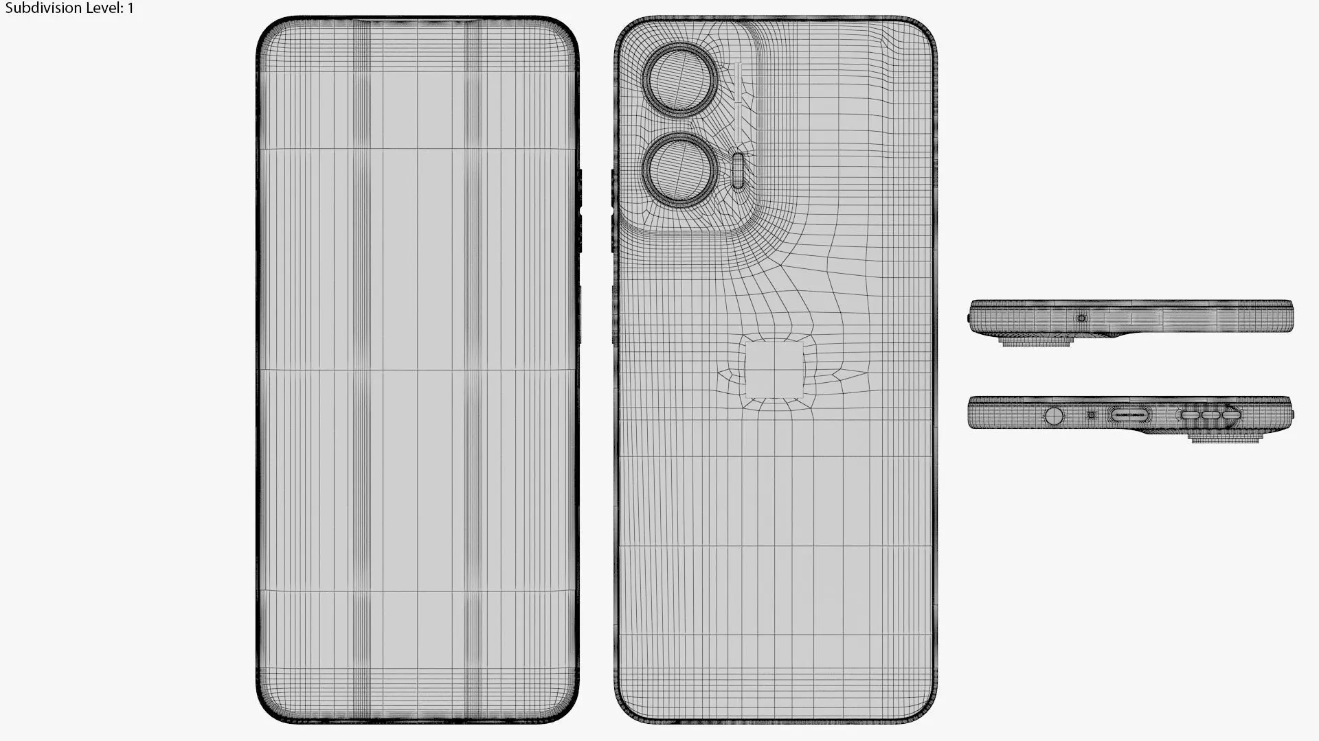 Motorola Moto G35 5G All Colors 3D model_44