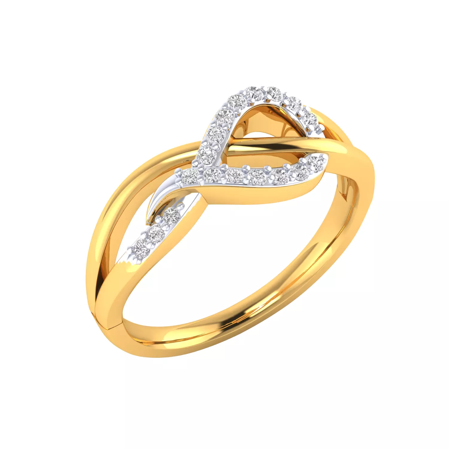  Women Ring Render 3dm STL MTL SLC JCD OBJ FBX Details 3D print model_3