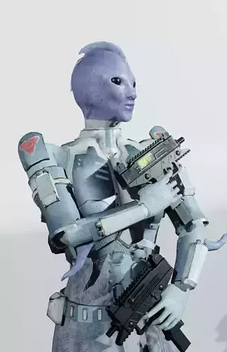 Alien creature sylix