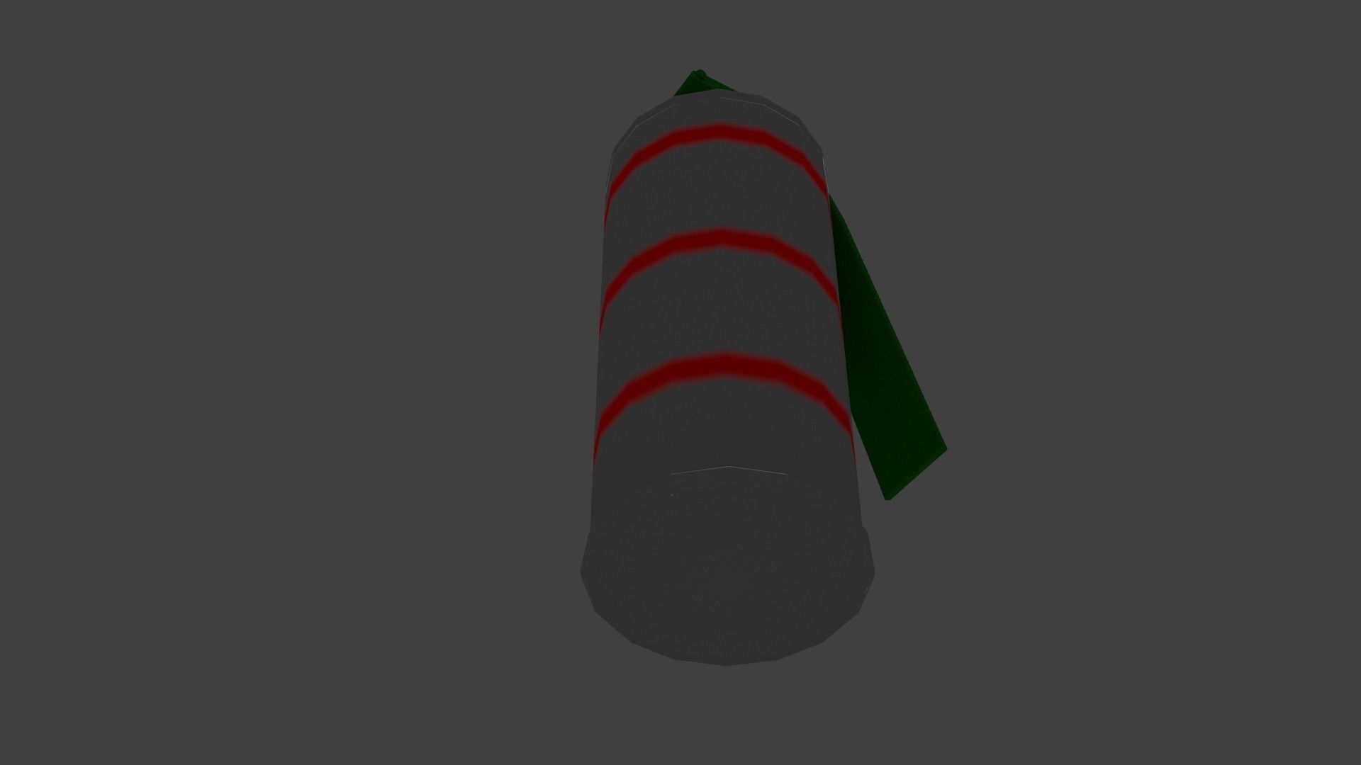 Flash Grenade Low Poly Low-poly 3D model_2