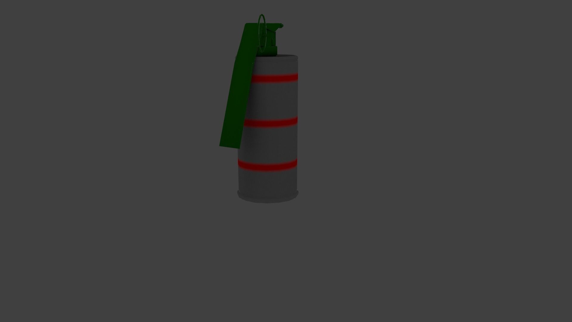 Flash Grenade Low Poly Low-poly 3D model_1