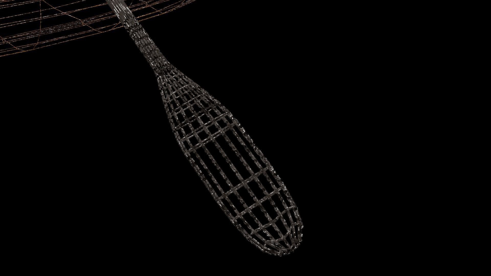 Old Rowboat Low-poly 3D model_9