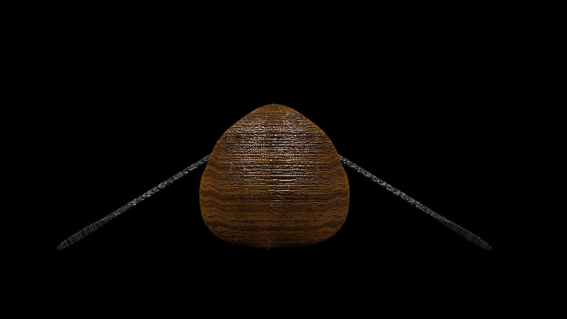 Old Rowboat Low-poly 3D model_13