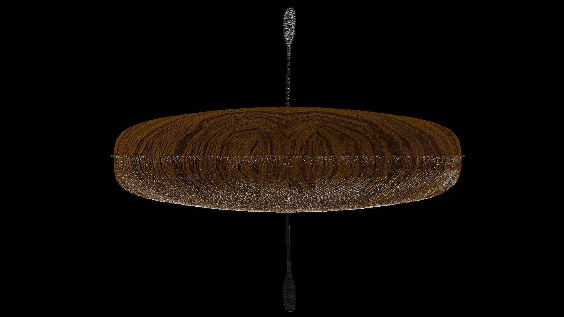 Old Rowboat Low-poly 3D model_14