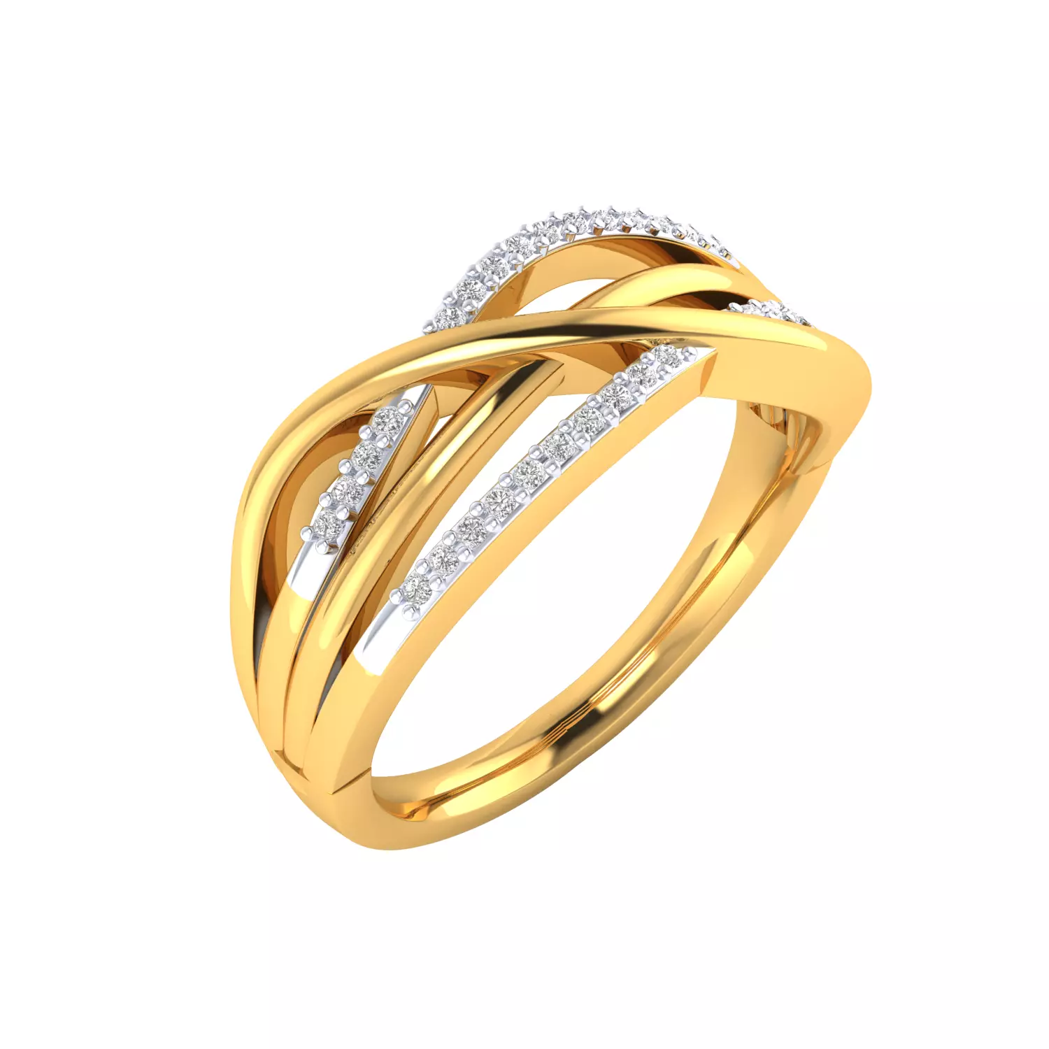 Women Ring Render 3dm STL MTL SLC JCD OBJ FBX Details 3D print model_5