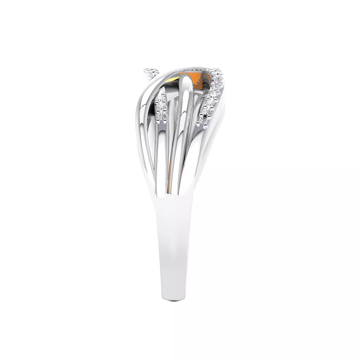 Women Ring Render 3dm STL MTL SLC JCD OBJ FBX Details 3D print model_9