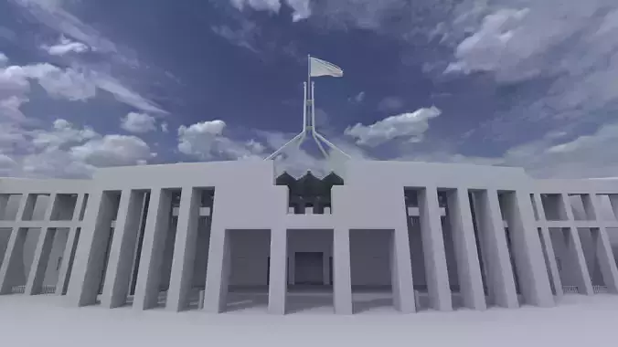 Australian Parliament House Exterior 