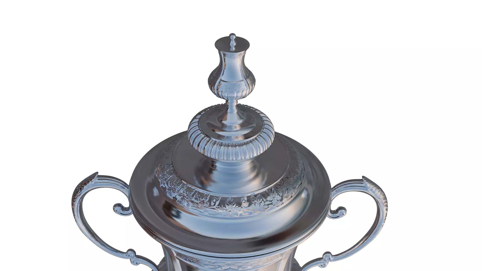 FA Cup trophy - The Football Association Challenge Cup trophy 3D model_2