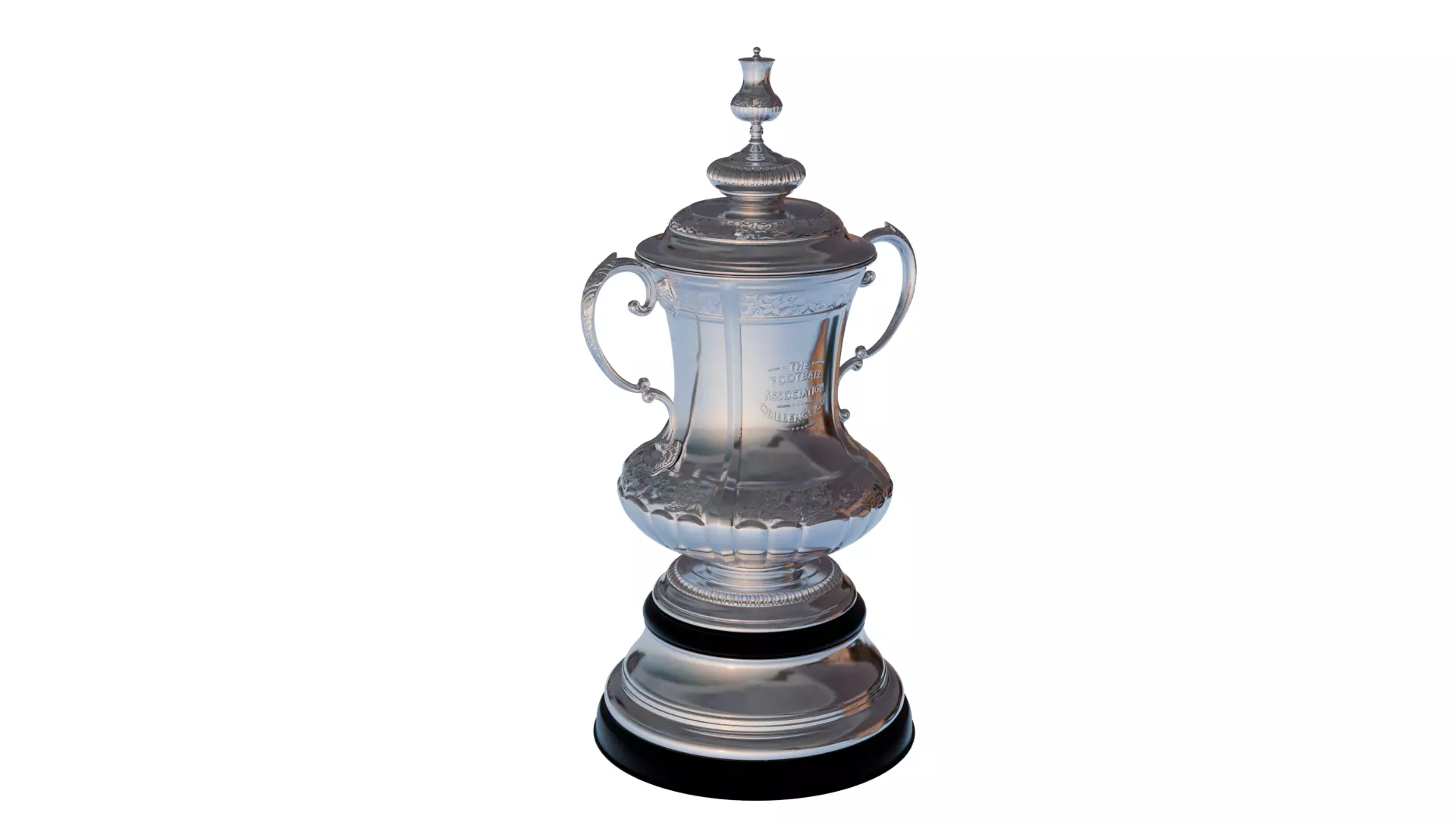 FA Cup trophy - The Football Association Challenge Cup trophy 3D model_3