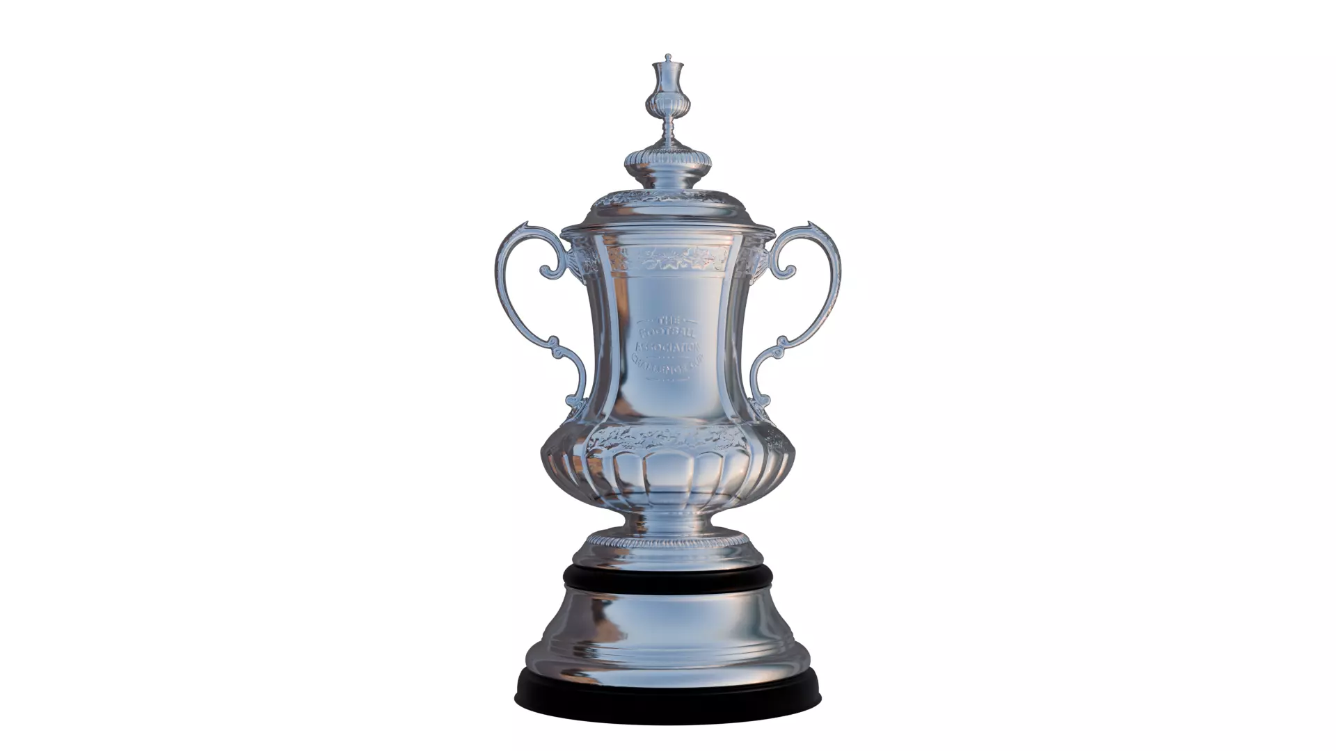 FA Cup trophy - The Football Association Challenge Cup trophy 3D model_0