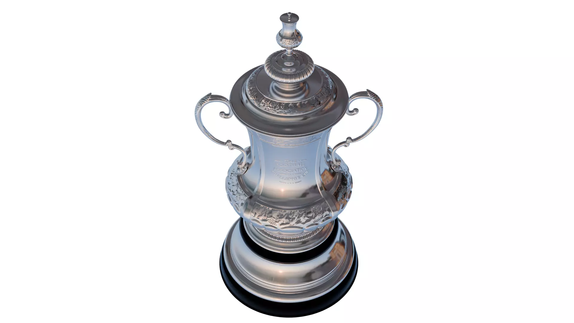 FA Cup trophy - The Football Association Challenge Cup trophy 3D model_5
