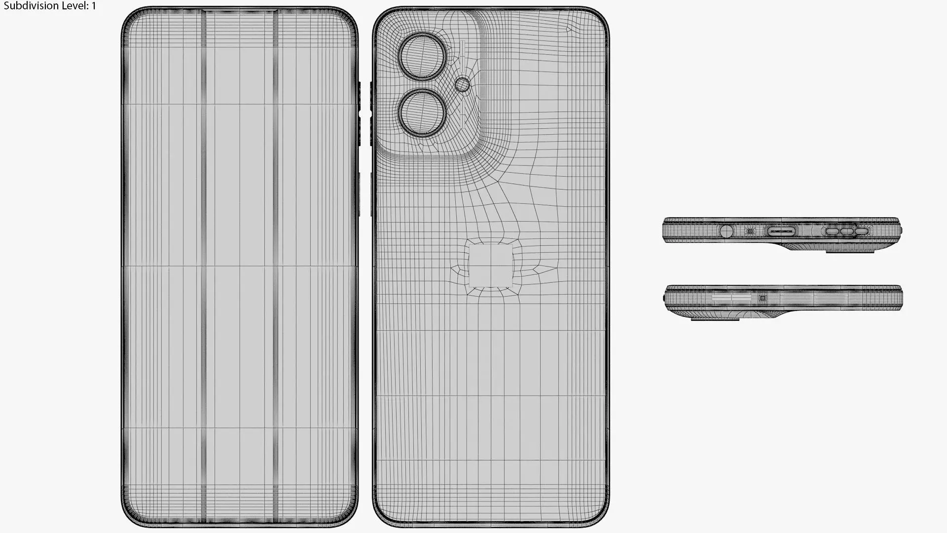 Motorola Moto G55 5G All Colors 3D model_44