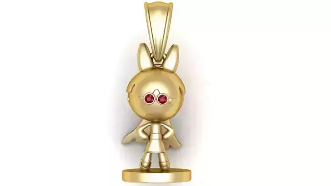 empowering pendant 3D print model