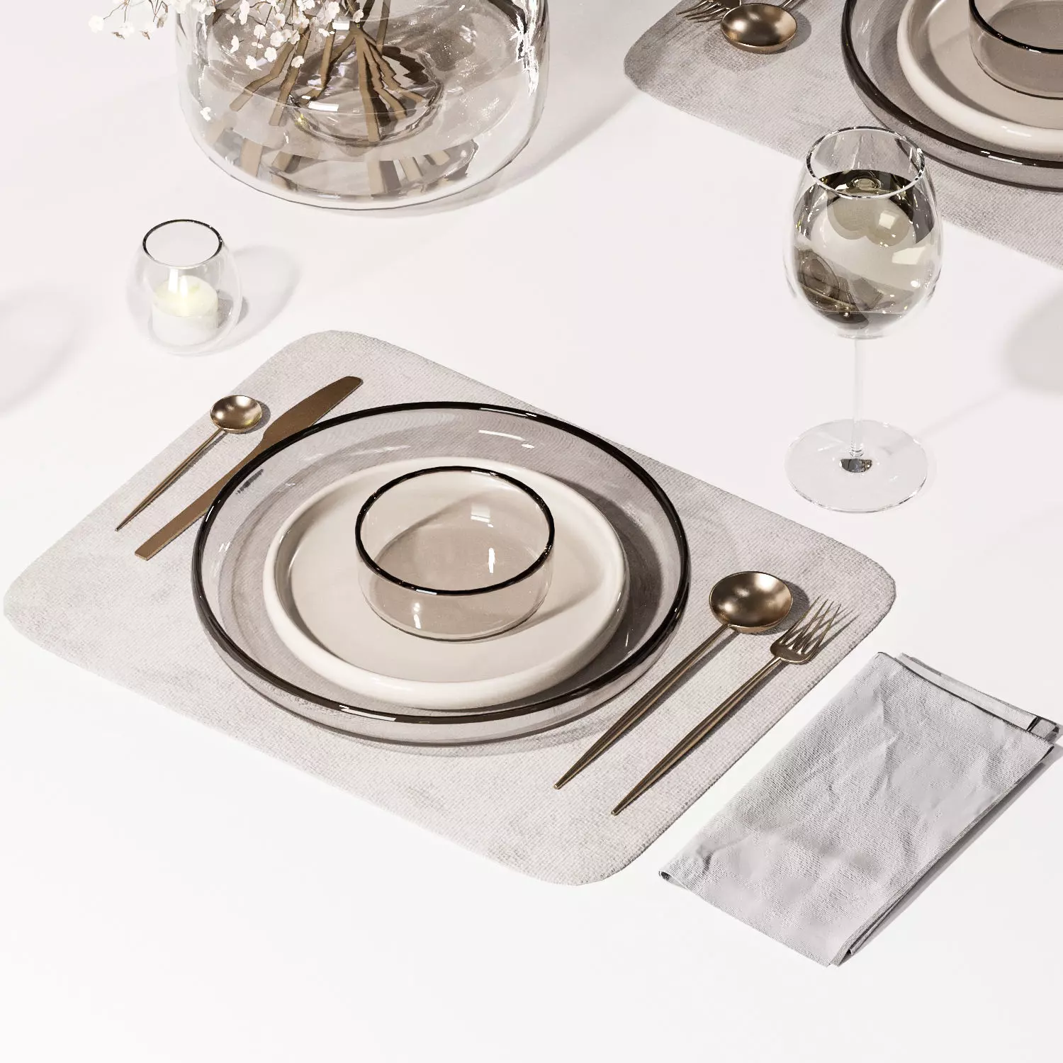 Table setting-H25 3D model_1