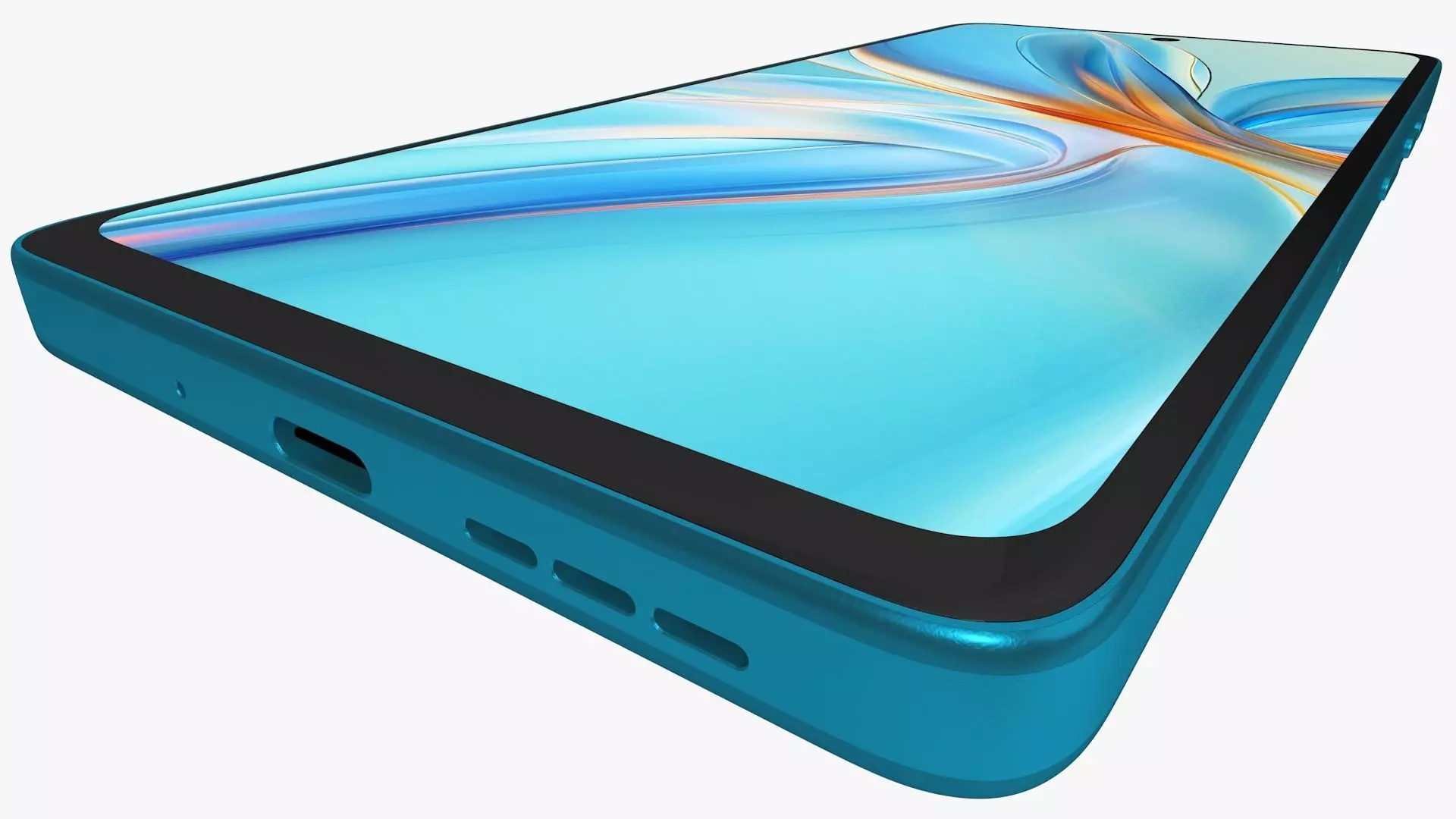 Motorola Moto G75 5G Blue 3D model_8