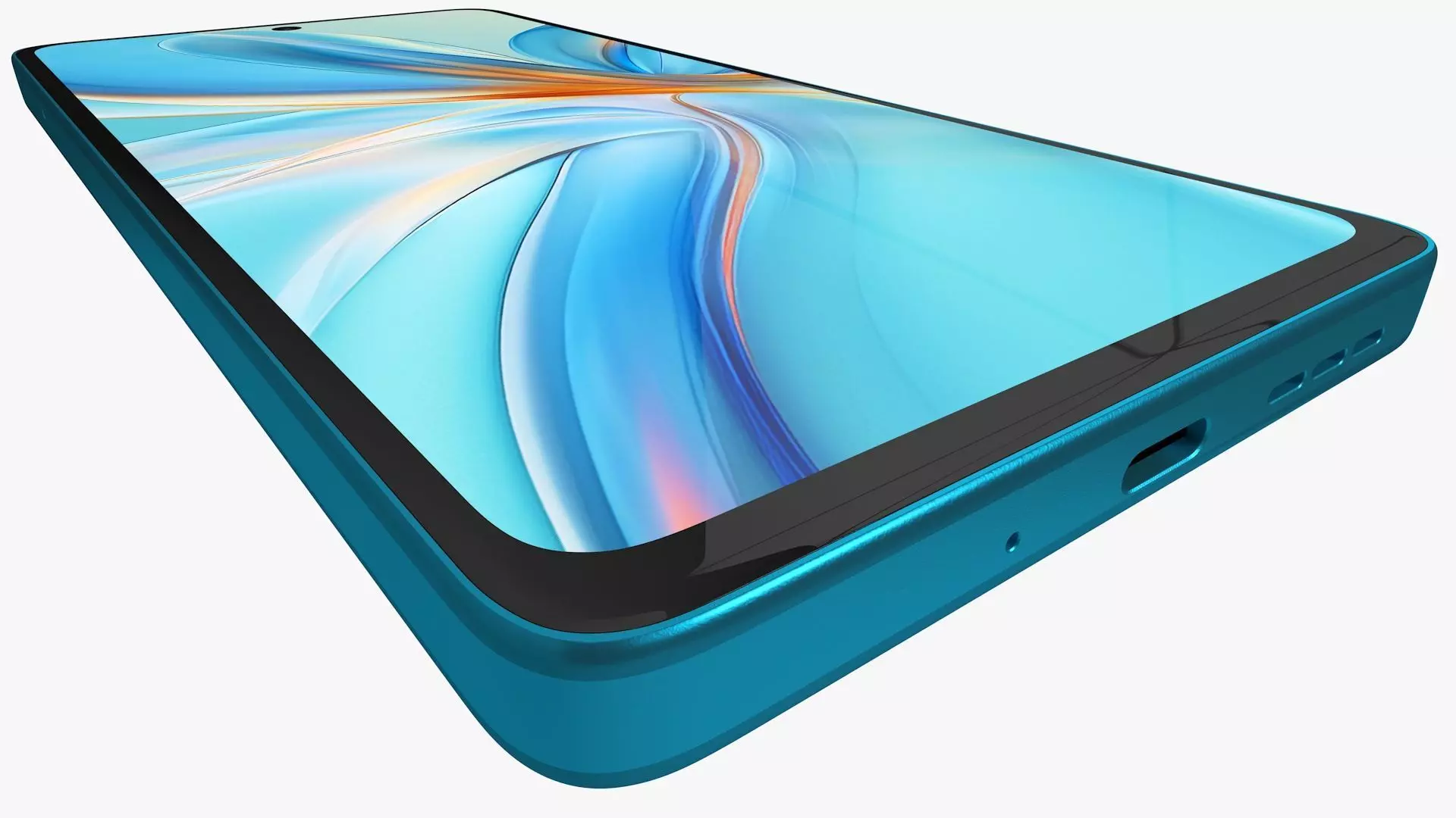 Motorola Moto G75 5G Blue 3D model_7